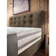 BOXSPRINGBETT 160/200 cm  in Braun  - Braun, KONVENTIONELL, Holz/Textil (160/200cm) - Dieter Knoll