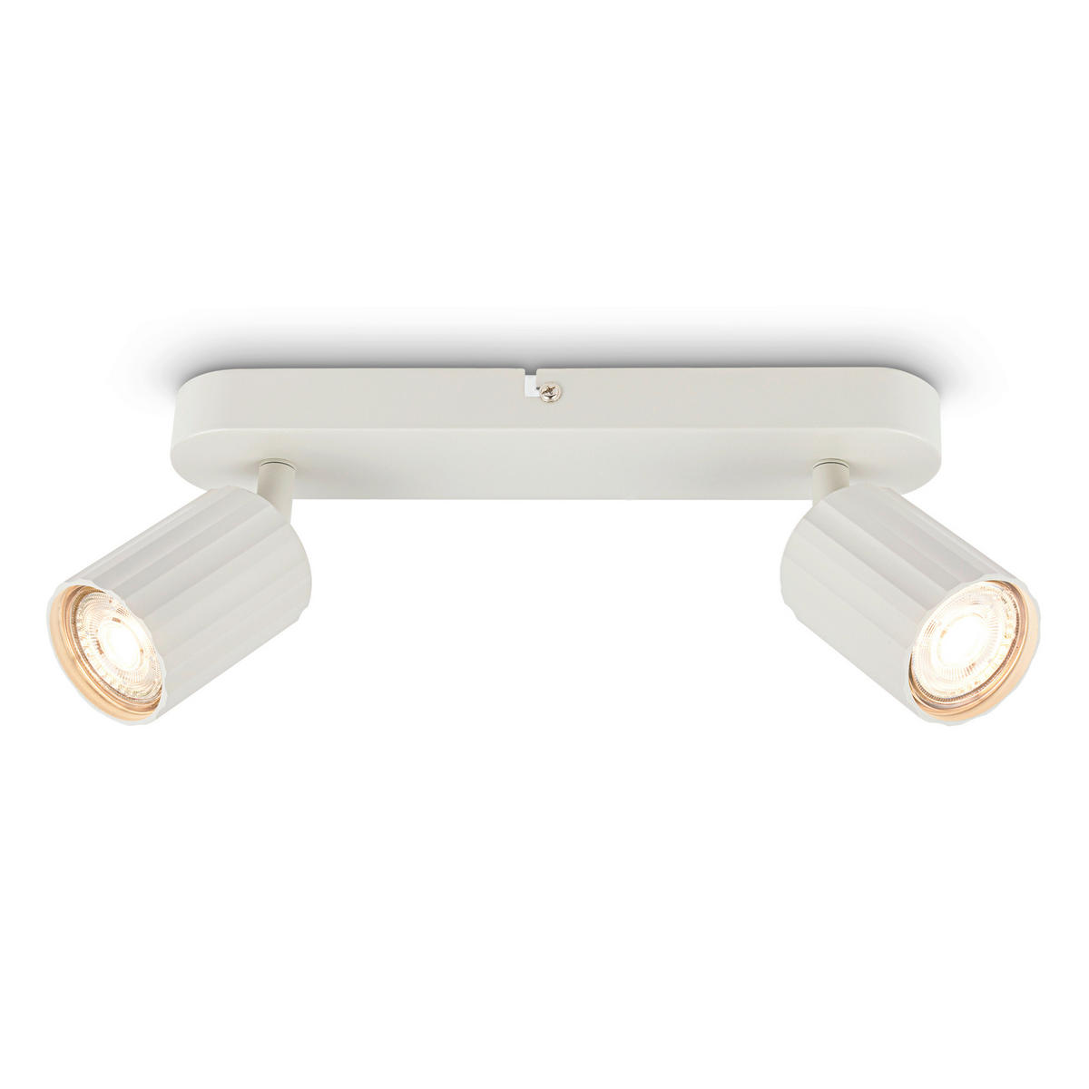 STRAHLER 28/8,5/8,5 cm   - Weiß, Design, Kunststoff/Metall (28/8,5/8,5cm) - Briloner