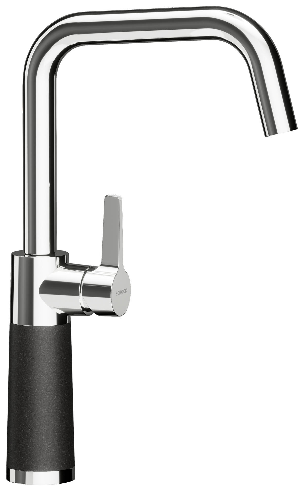 KÜCHENARMATUR 556000STO  - Grau, Basics, Stein/Metall (5,2/35/19cm) - Schock