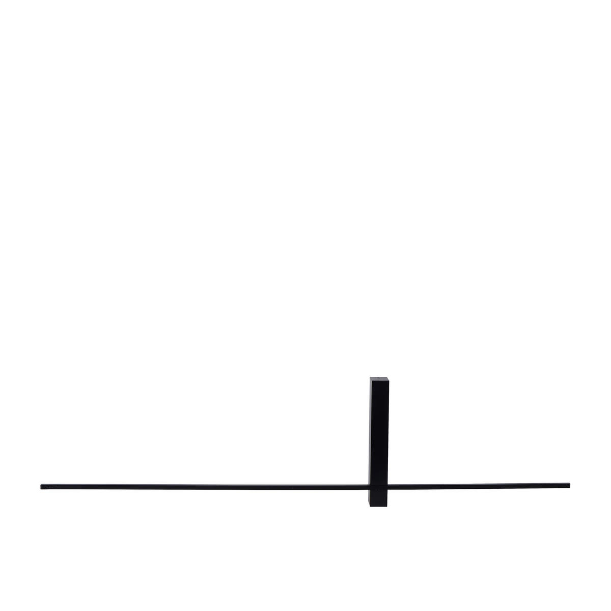 LED-WANDLEUCHTE 90/4/22 cm   - Schwarz, Design, Metall (90/4/22cm) - Lucide