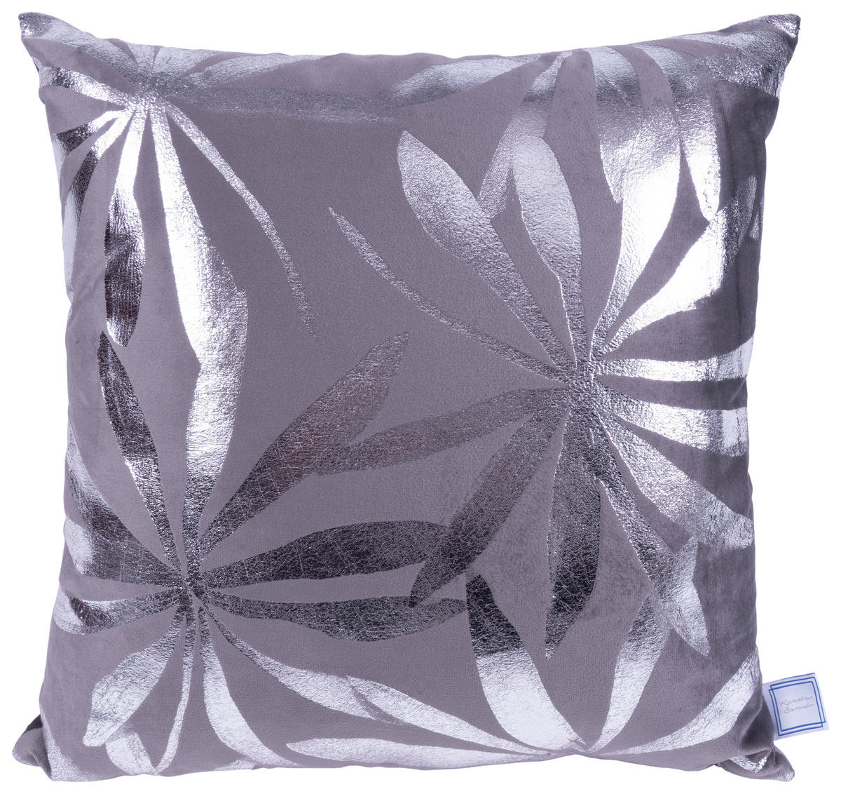 SADA DEKORAČNÝCH VANKÚŠOV 30x45/50x45 cm - grafitová/strieborná, Konventionell, textil (30x45/50x45cm)