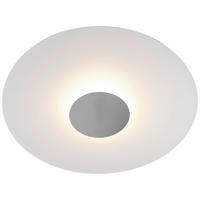 LED-DECKENLEUCHTE Chio  Smart 44/6,5 cm   - Alufarben/Weiß, Basics, Metall (44/6,5cm) - BOPP