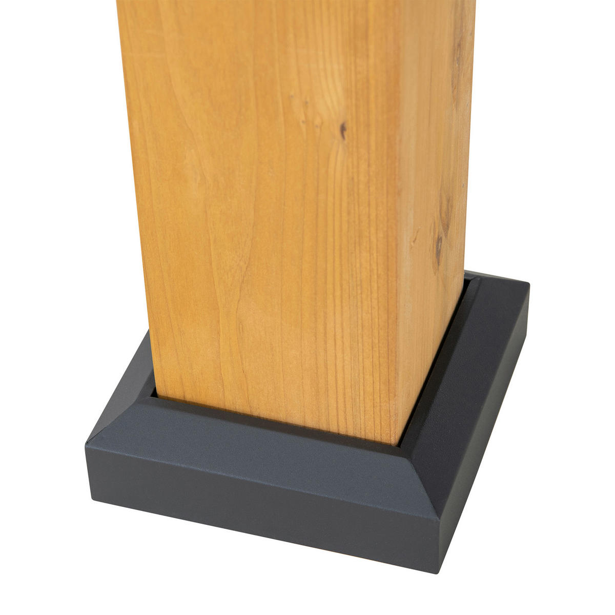 PAVILLON 390/320/450 cm  - Anthrazit, Basics, Holz/Metall (390/320/450cm) - Modante