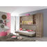 KLAPPBETT 90/200 cm - Eichefarben, Design (90/200cm) - Carryhome
