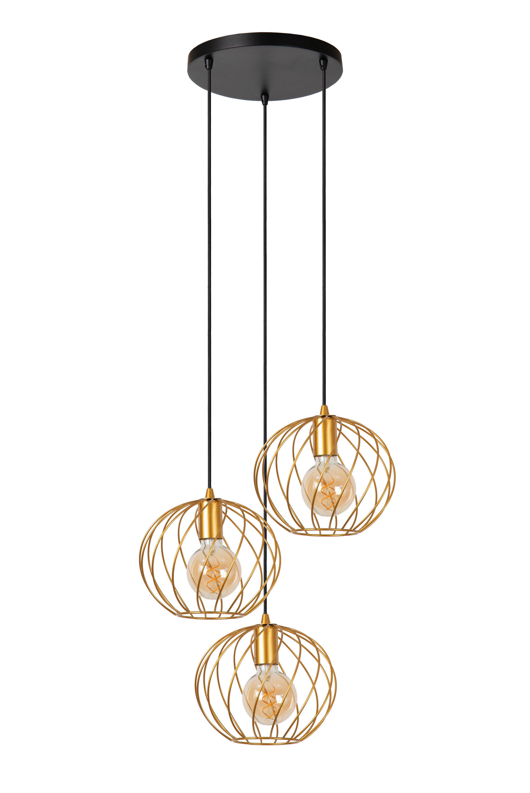 PENDELLEUCHTE DANZA 50/50/165 cm   - Design, Metall (50/50/165cm) - Lucide