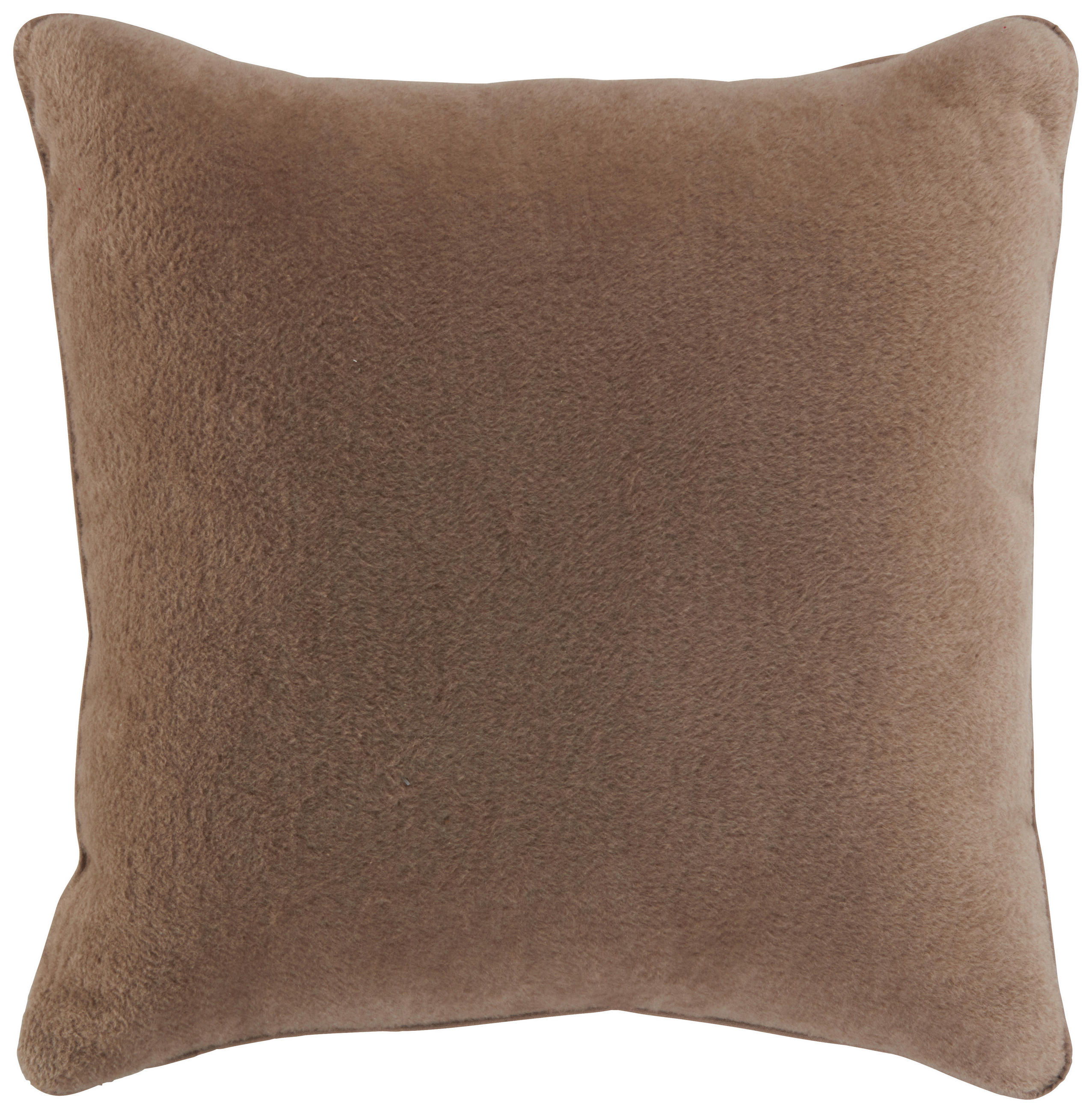ZIERKISSEN  45/45 cm   - Taupe/Weiss, Konventionell, Textil (45/45cm) - Novel