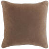 ZIERKISSEN  45/45 cm   - Taupe/Weiss, Konventionell, Textil (45/45cm) - Novel
