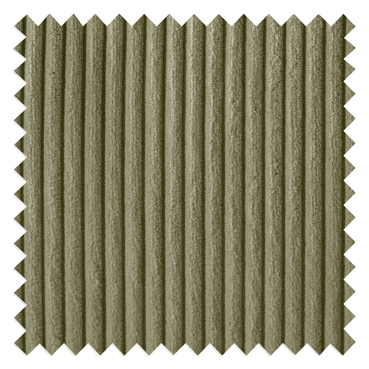 HOCKER Textil Olivgrün  - Schwarz/Olivgrün, Design, Textil/Metall (163/46/62cm) - Livetastic