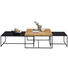 COUCHTISCH in Metall 100/60/33 cm - Schwarz, Design, Metall (100/60/33cm) COUCHTISCH in Metall 100/60/33 cm - Schwarz, Design, Metall (100/60/33cm)
