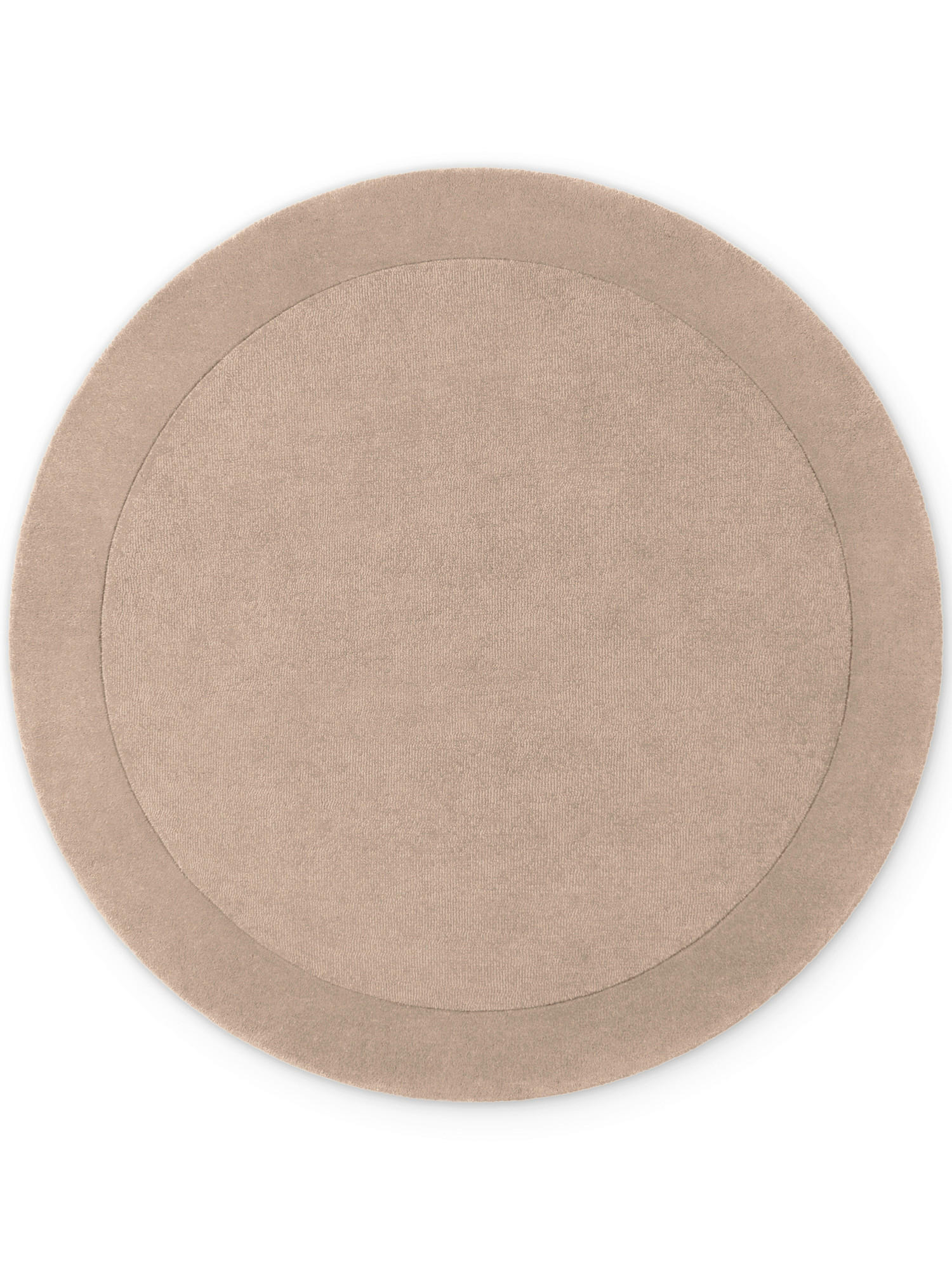 WOLLTEPPICH 150 cm Beige rund  - Beige, Basics, Textil (150cm) - Villeroy & Boch