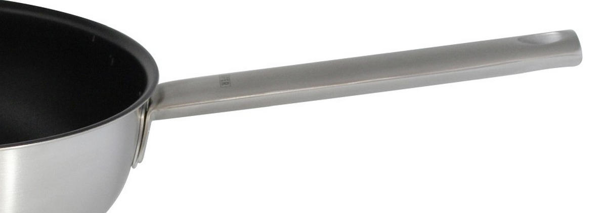 STIELKASSEROLLE Lafer  - Silberfarben, Basics, Metall (20cm) - Johann Lafer