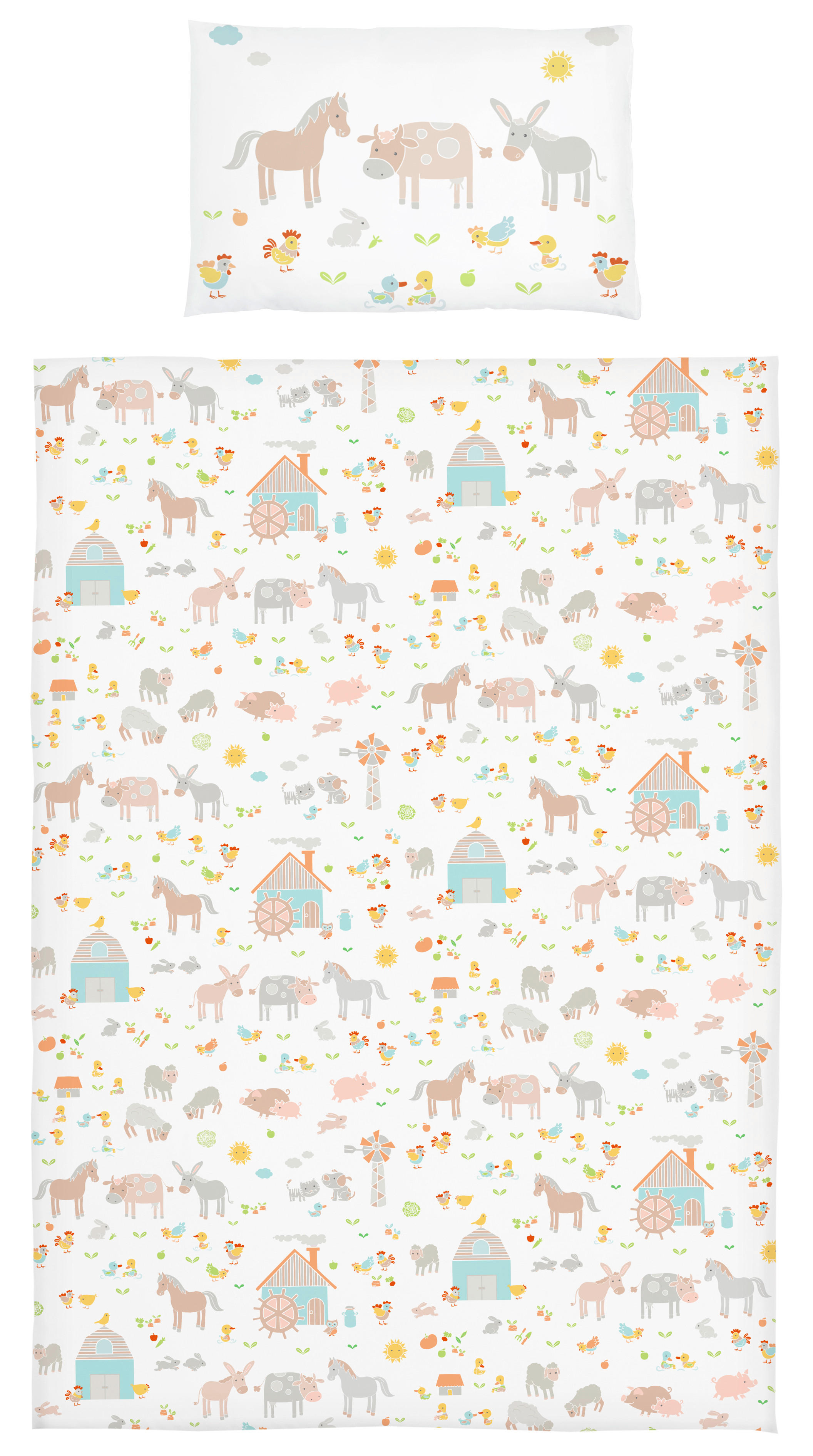 POSTELJINA ZA BEBE  100/140 cm    - bež, Osnovno, tekstil (100/140cm) - My Baby Lou