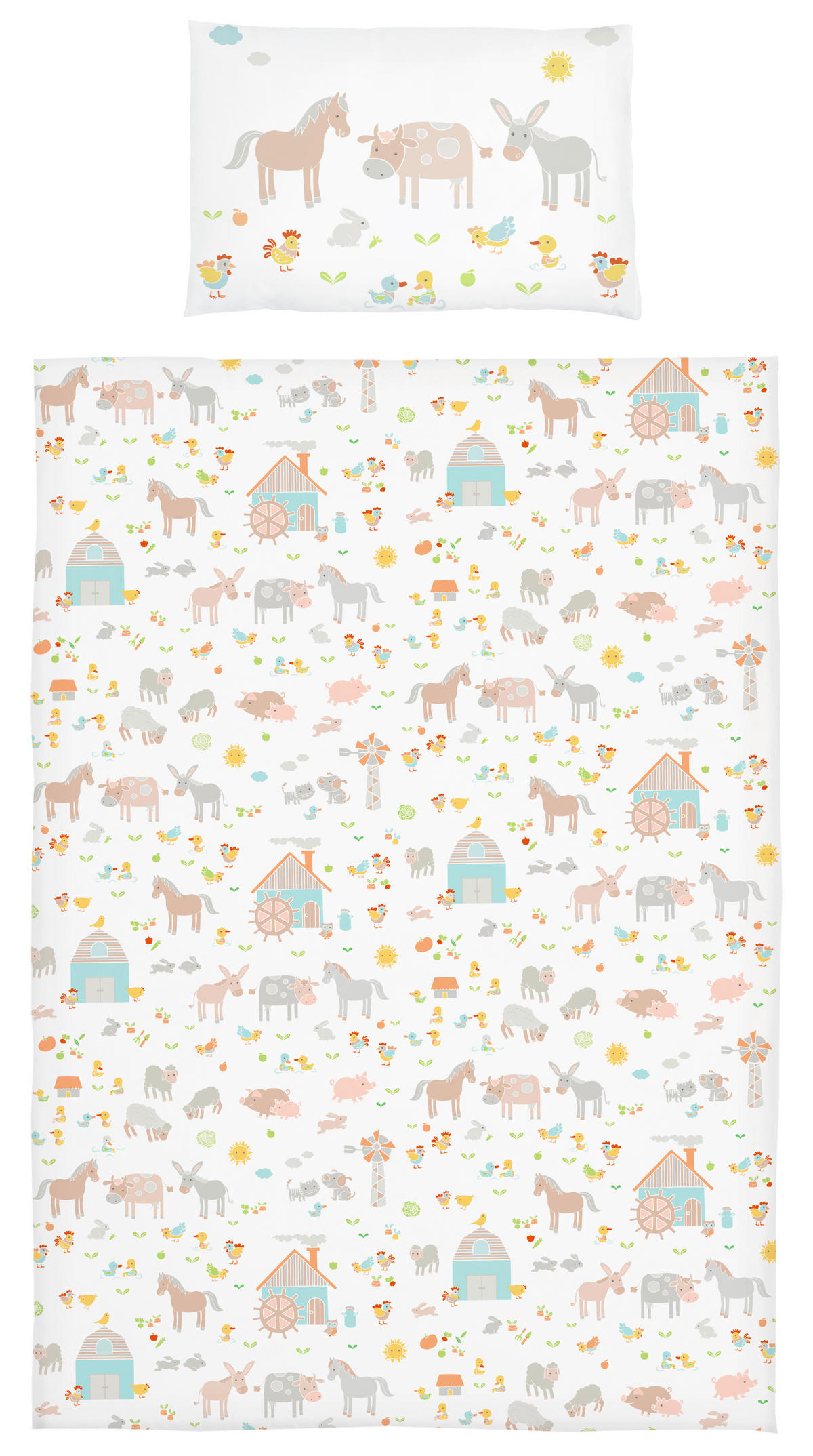 POSTELJINA ZA BEBE  100/140 cm    - bež, Osnovno, tekstil (100/140cm) - My Baby Lou