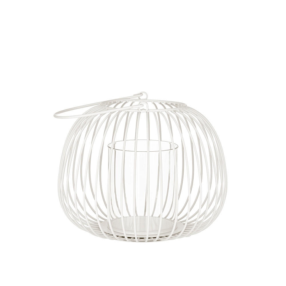 LATERNE - Beige, KONVENTIONELL, Metall (30,0/36,1cm) - Blomus