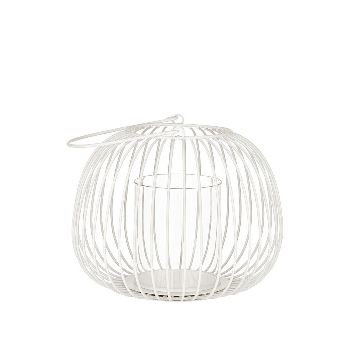 LATERNE - Beige, KONVENTIONELL, Metall (30,0/36,1cm) - Blomus