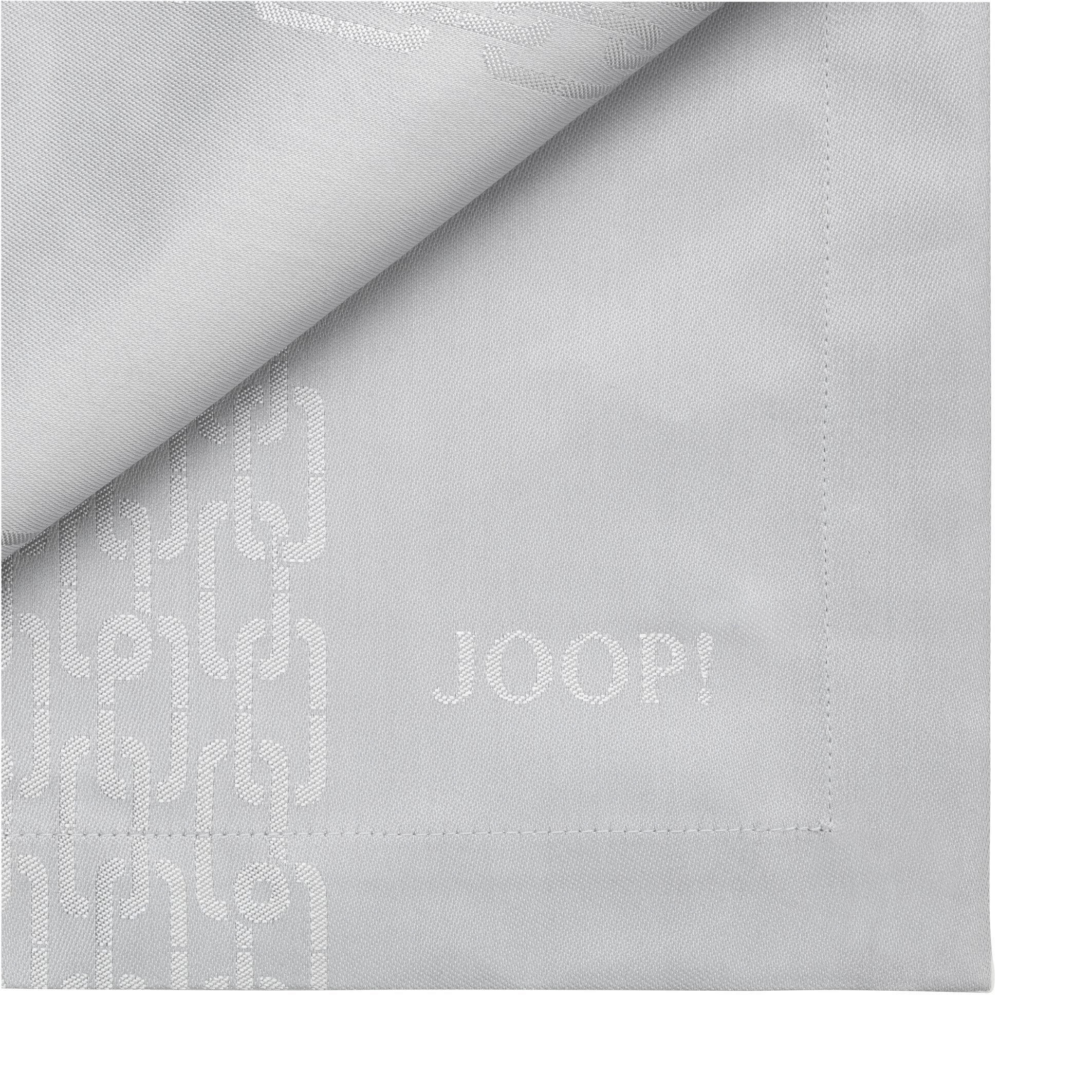 Thumbnail - Joop! Serviette Chains, Silber, Textil, 50x50 cm, Oeko-Tex® Standard 100, Wohntextilien, Tischwäsche, Stoffservietten