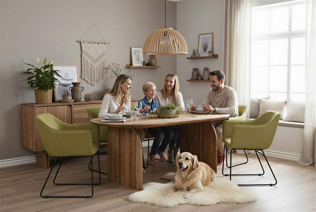 SIDEBOARD  145/80/71 cm  - Naturfarben, Design, Holz (145/80/71cm) - MID.YOU