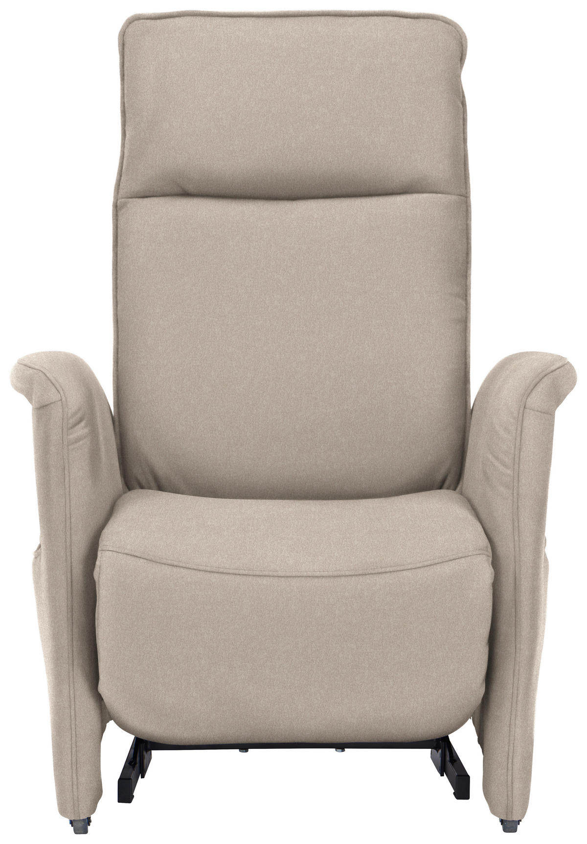 FERNSEHSESSEL in Chenille Greige  - Greige, Konventionell, Kunststoff/Textil (79-83/108/87cm) - Valdera