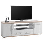 LOWBOARD  in 152/50/44 cm  - Silberfarben/Lärchefarben, KONVENTIONELL, Holzwerkstoff/Kunststoff (152/50/44cm) - Xora