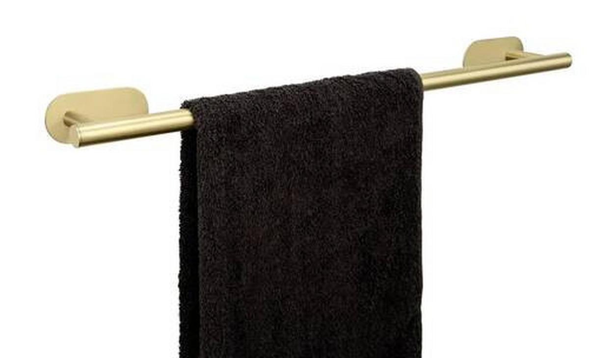 KÉZTÖRLŐTARTÓ 60/4,5/7 cm  - arany, Lifestyle, fém (60/4,5/7cm) - Mömax