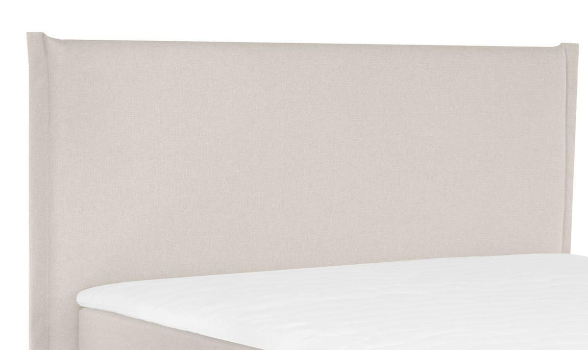 BOXSPRING 180X200 CM  in bej  - bej, Modern, lemn/textil (191/211/119,5cm) - Hom`in
