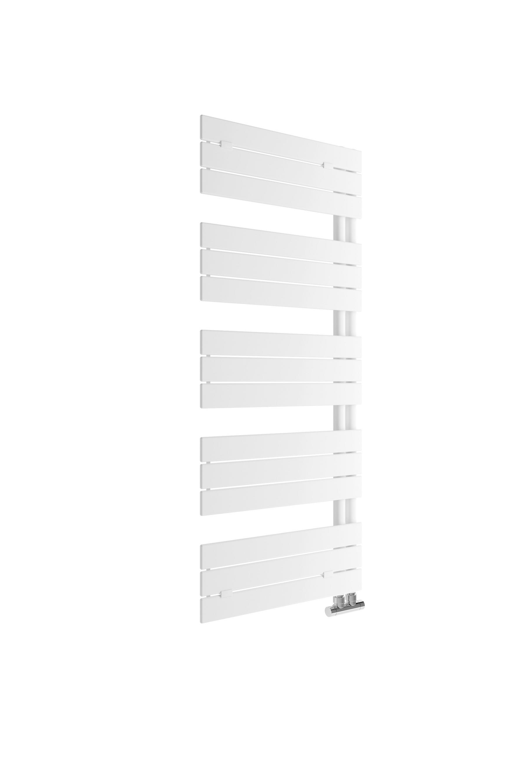 HANDTUCHTROCKNER Weiß  - Weiß, Basics, Metall (60/143cm) - Sanotechnik
