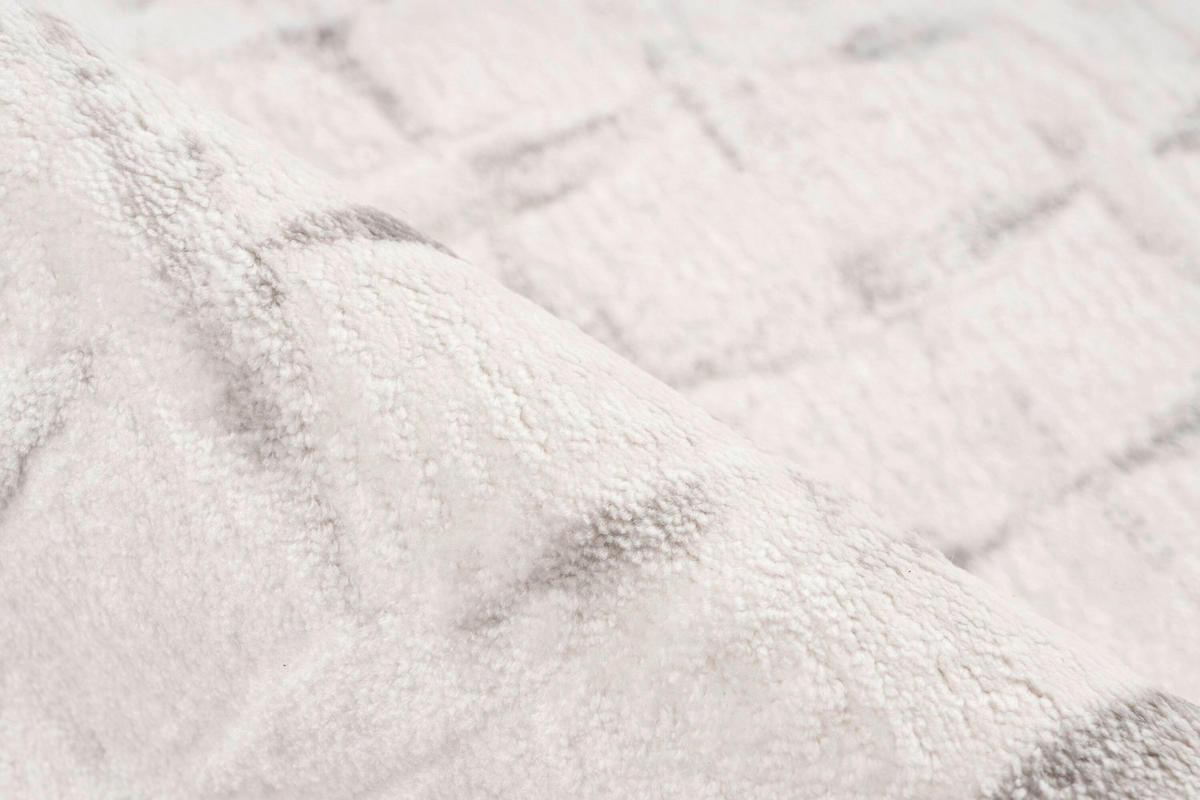FLACHWEBETEPPICH 200/290 cm Jardin Silberfarben  - Silberfarben, Design, Textil (200/290cm) - Pierre Cardin