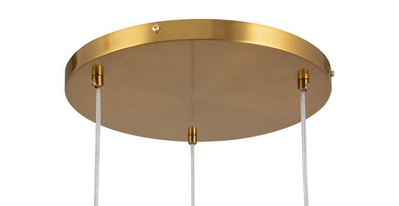 HÄNGELEUCHTE 66/150 cm  - Weiß, Trend, Glas/Metall (66/150cm) - Novel