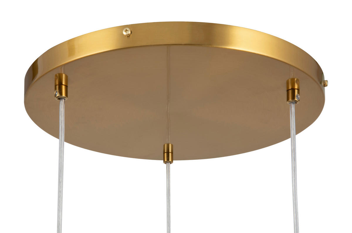 HÄNGELEUCHTE 66/150 cm  - Weiß, Trend, Glas/Metall (66/150cm) - Novel