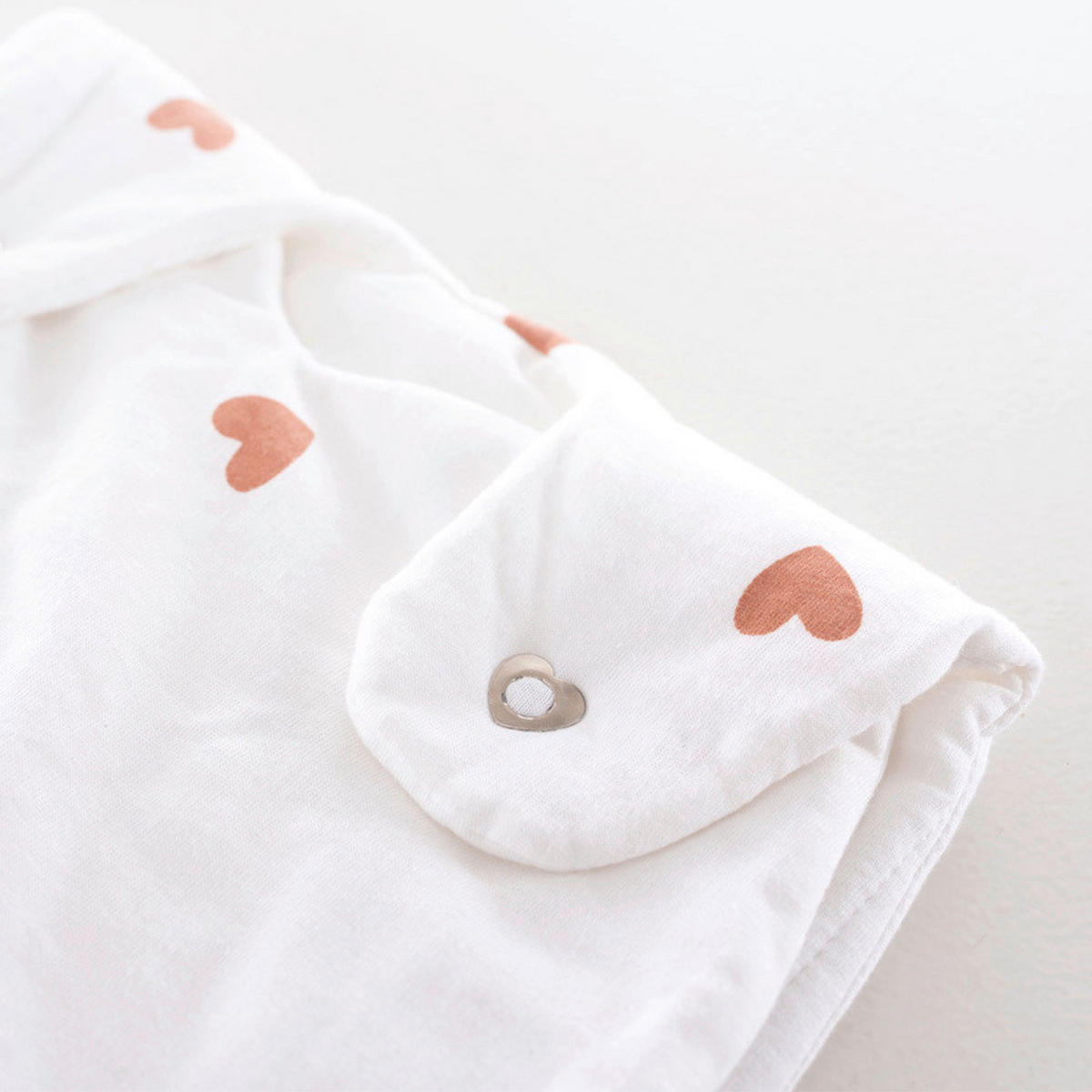BABYSCHLAFSACK Herz 56/62  - Multicolor, Basics, Textil (56/62null) - Träumeland