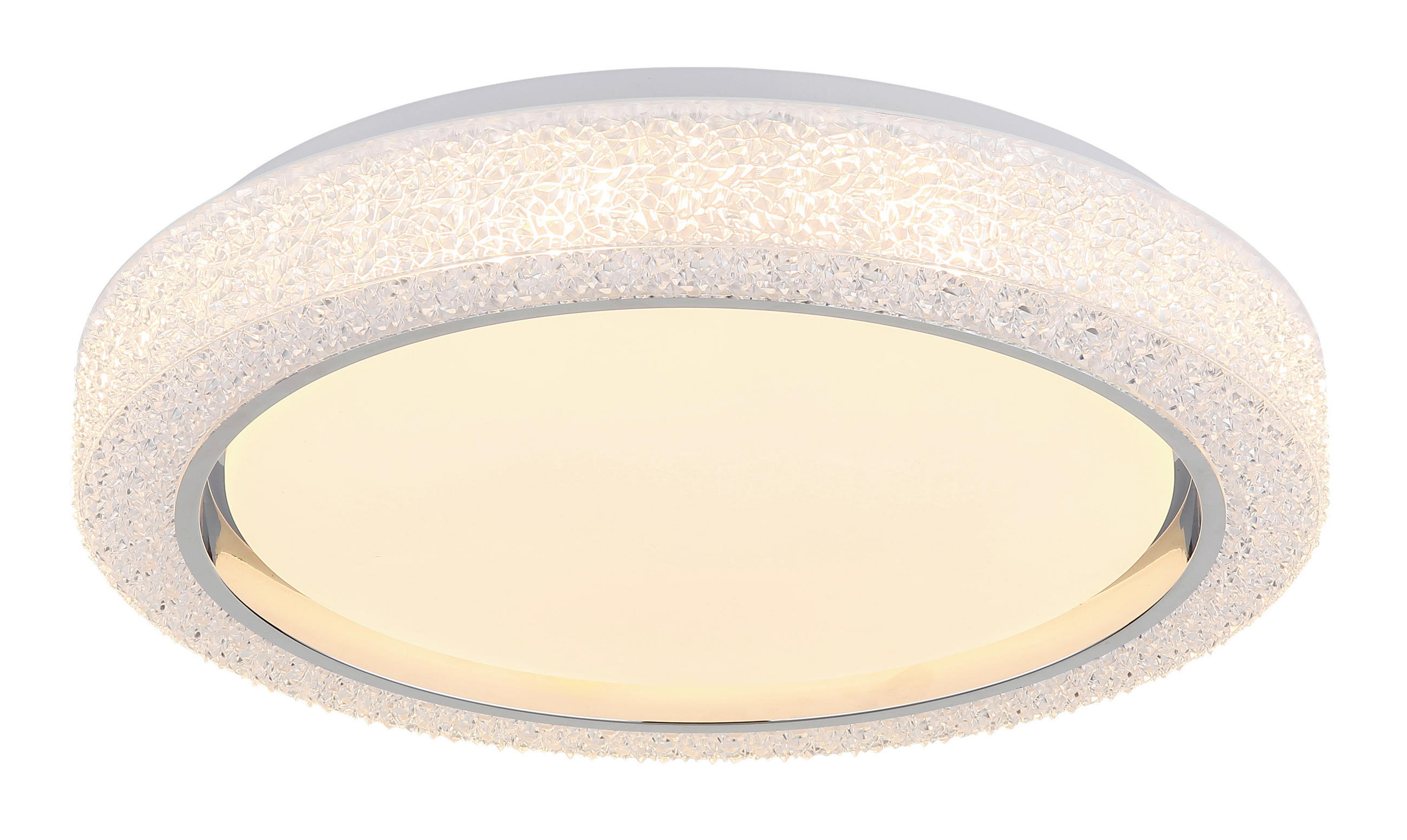 LED-DECKENLEUCHTE 40/8 cm   - Weiß, Basics, Kunststoff/Metall (40/8cm)