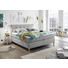 BOXSPRINGBETT 180/200 cm in Hellgrau - Hellgrau/Kieferfarben, KONVENTIONELL, Holz/Holzwerkstoff (180/200cm) - Carryhome BOXSPRINGBETT 180/200 cm in Hellgrau - Hellgrau/Kieferfarben, KONVENTIONELL, Holz/Holzwerkstoff (180/200cm) - Carryhome