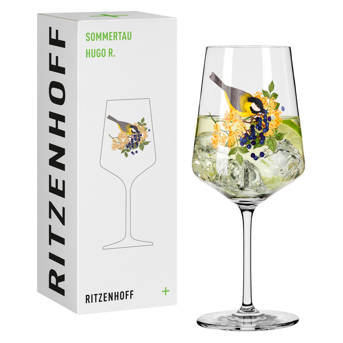 SPRITZERGLAS 544 ml  - Multicolor, LIFESTYLE, Glas (9,3/9,3/22,5cm) - Ritzenhoff