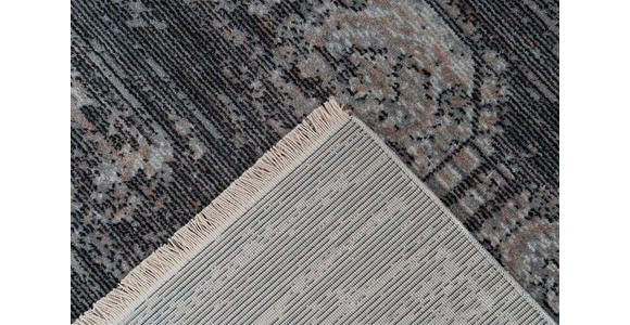 WEBTEPPICH 200/290 cm Baroque Anthrazit  - Anthrazit, Basics, Textil (200/290cm) - Novel