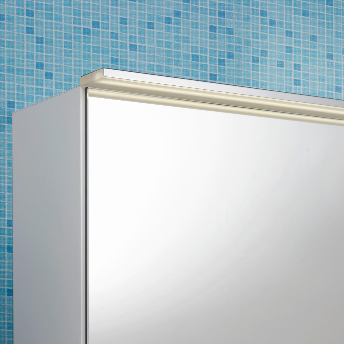 BADEZIMMER  in 140 cm  - Weiß, Design, Glas/Holz (140cm) - Novel