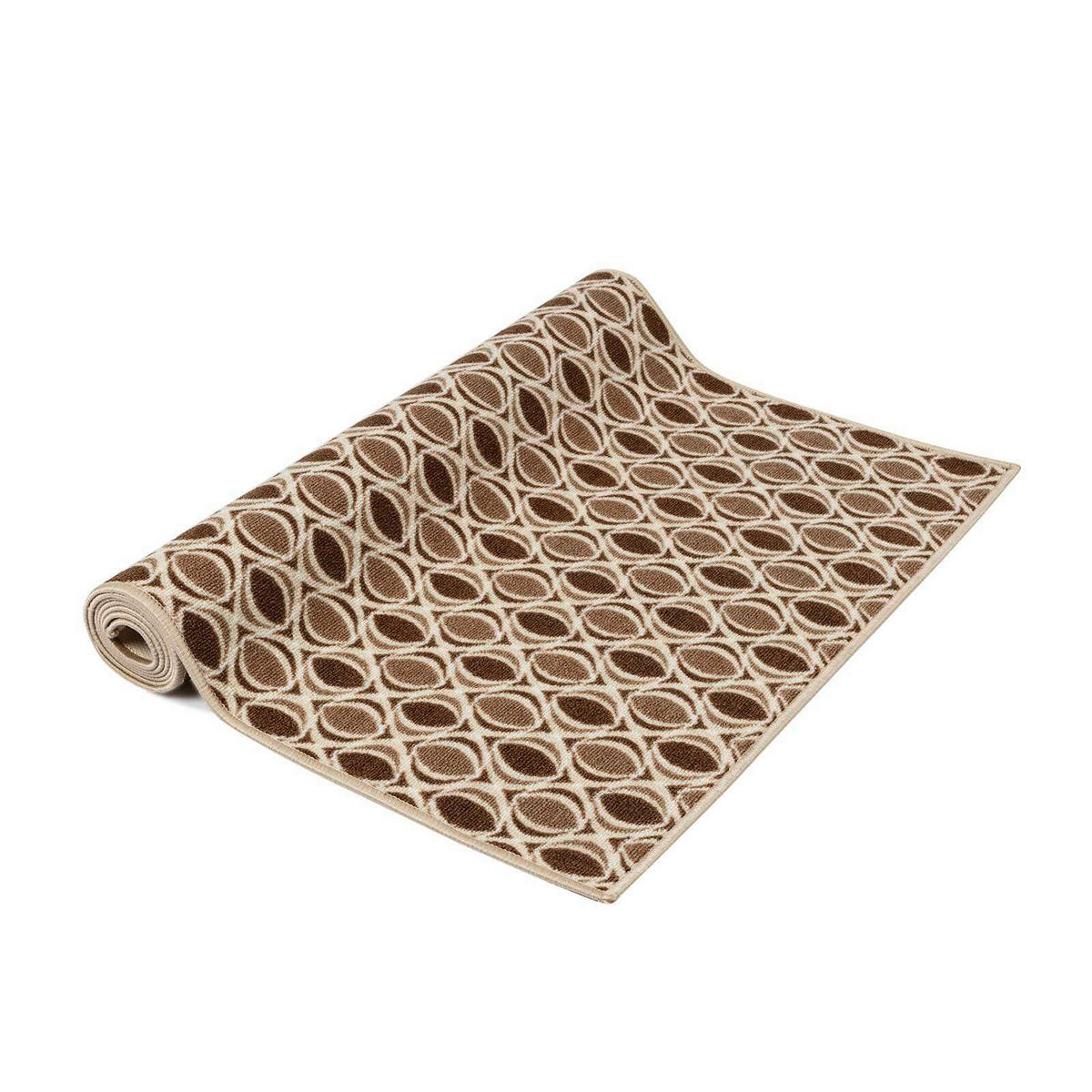 LÄUFER 80/150 cm Cork  - Braun, Design, Textil (80/150cm) - Novel