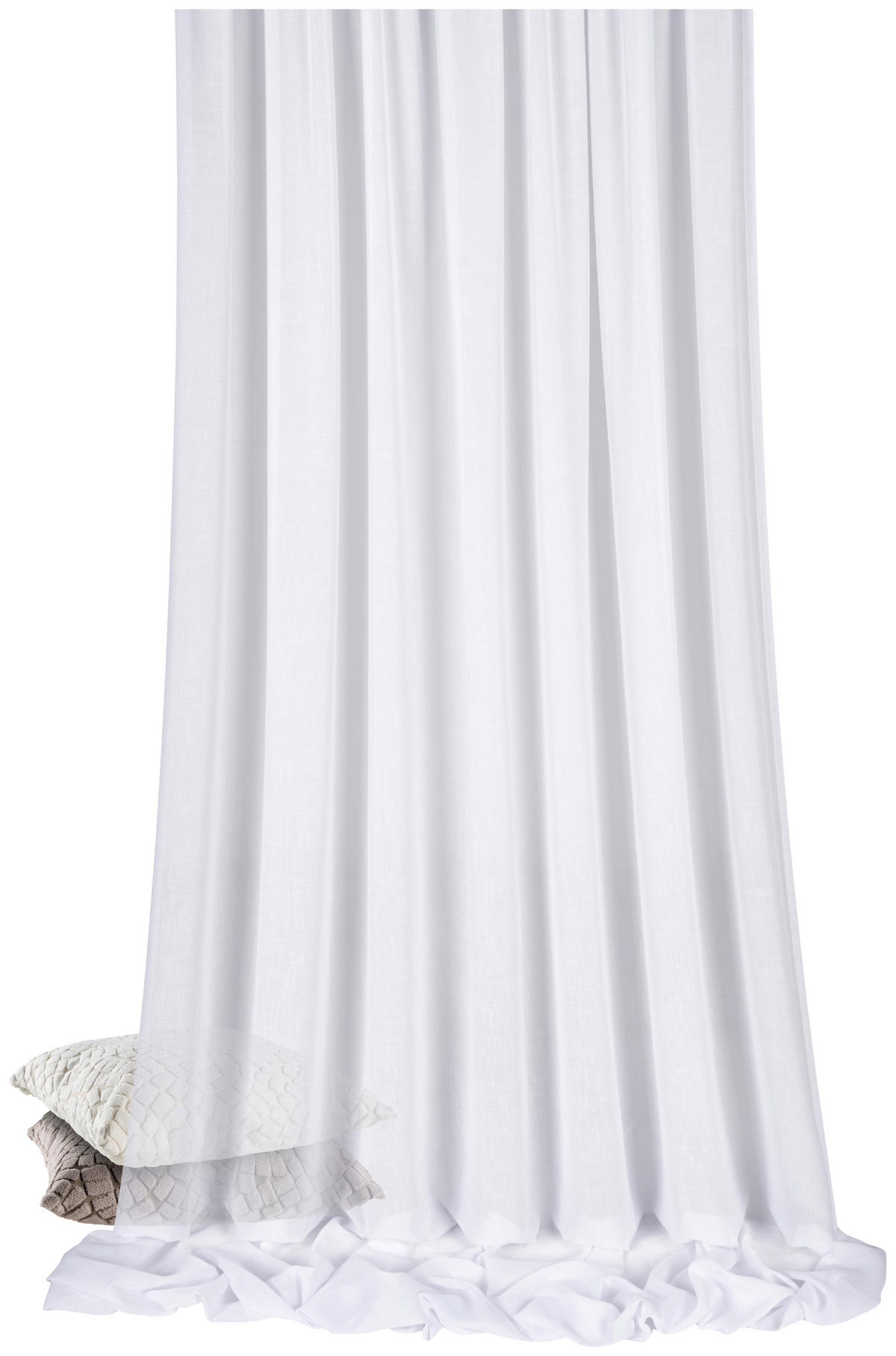 PERDEA TIP PLASĂ  - alb, Basics, textil (300cm) - Esposa