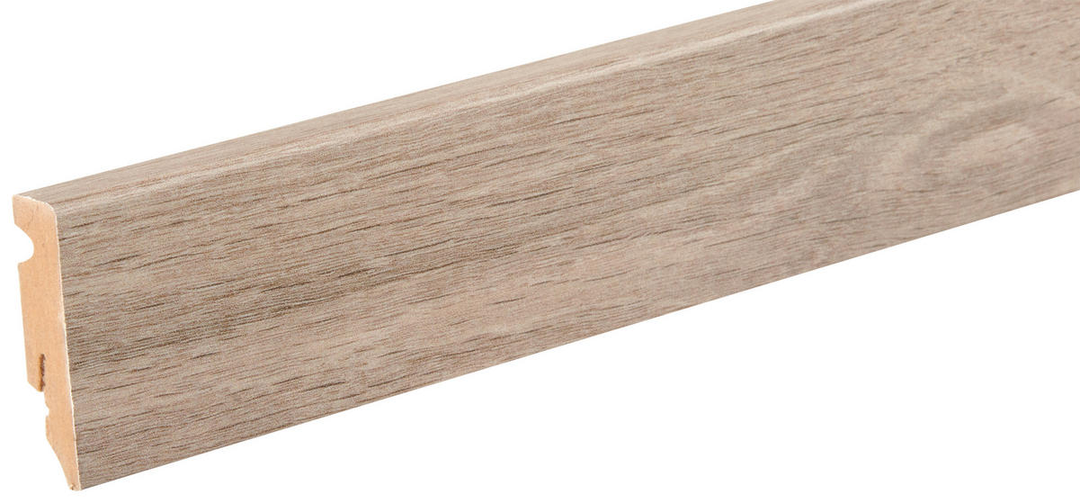 PODSTAVCOVÁ LIŠTA  (za kus)  barvy dubu - barvy dubu, Basics, kompozitní dřevo (1,5/5,8/240cm) - Homeware