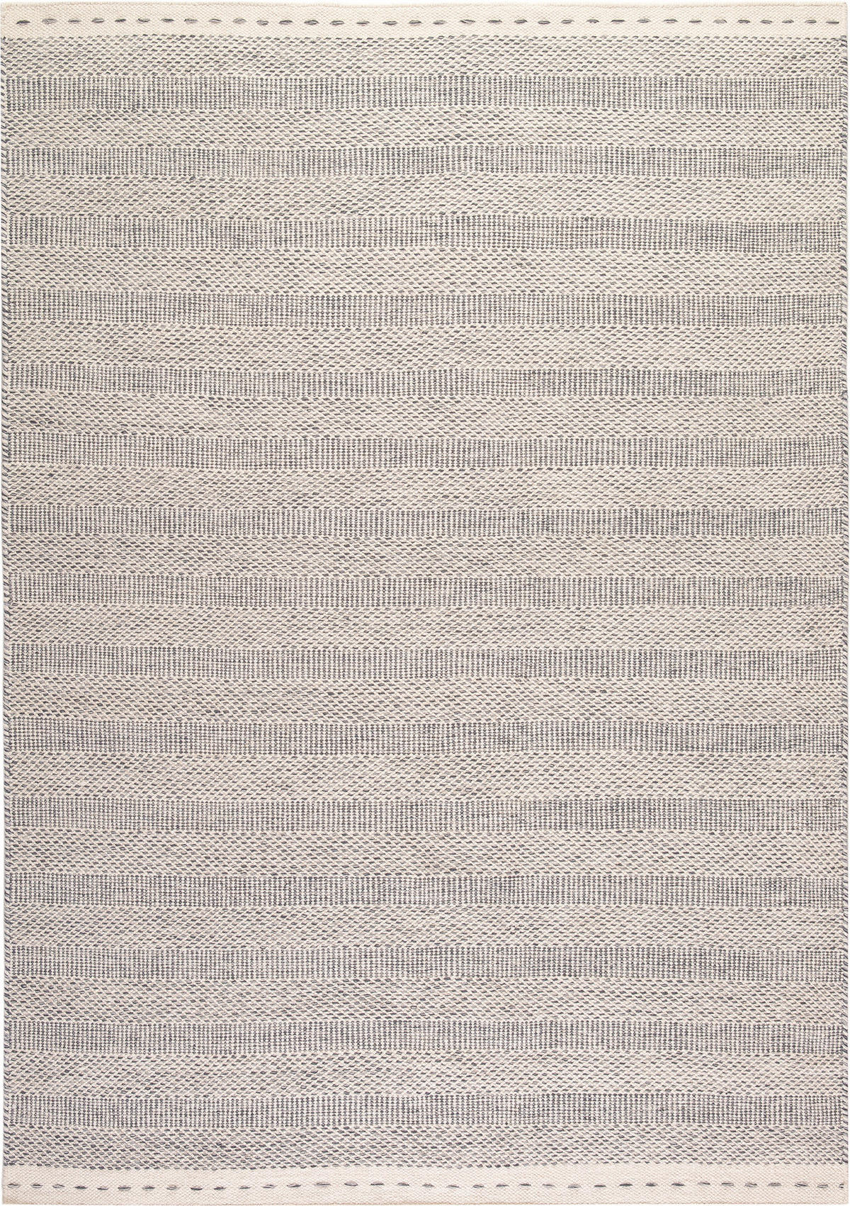 FLACHWEBETEPPICH 140/200 cm My Jaipur  - Silberfarben, Natur, Textil (140/200cm)