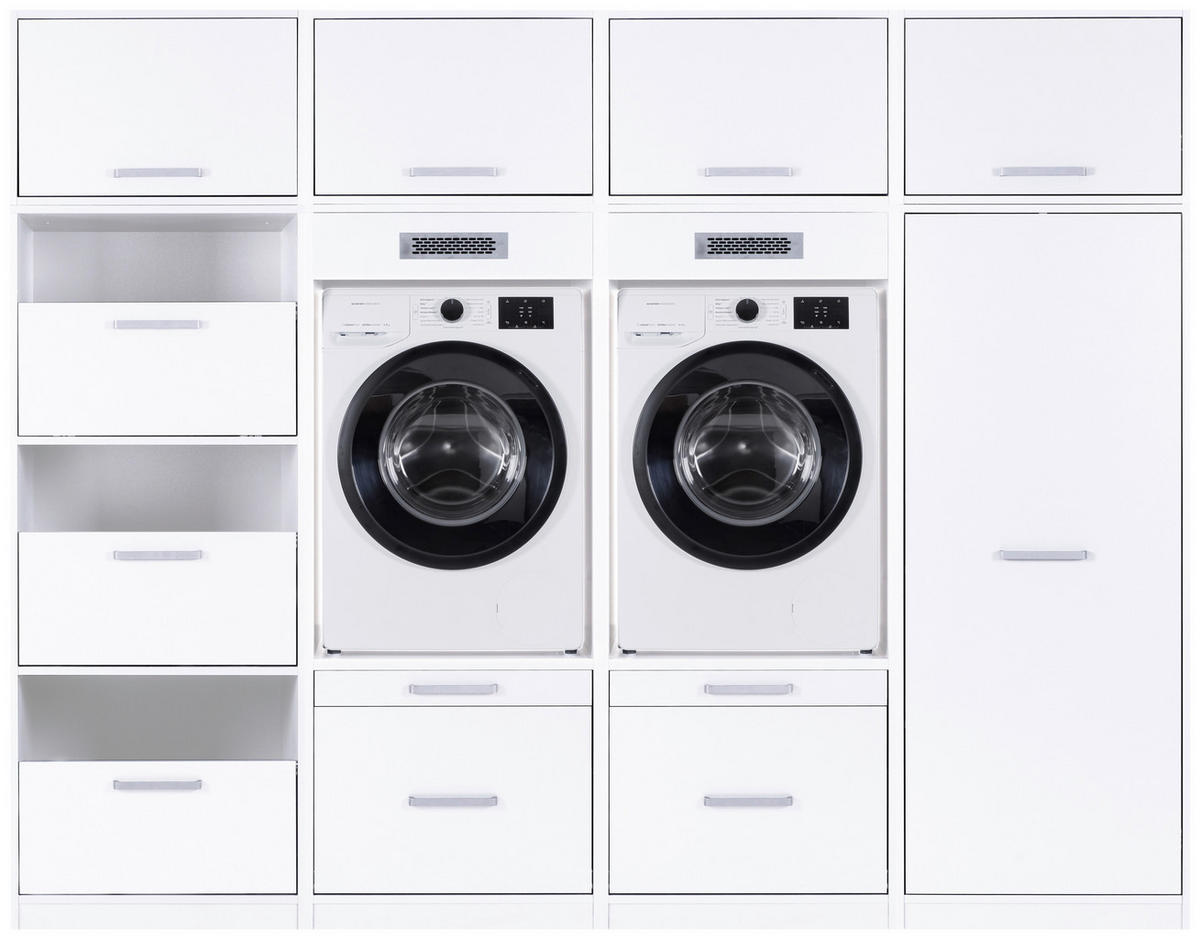 HAUSWIRTSCHAFTSRAUM 268/208/68 cm  in Weiß  - Weiß, MODERN, Holzwerkstoff (268/208/68cm) - home24