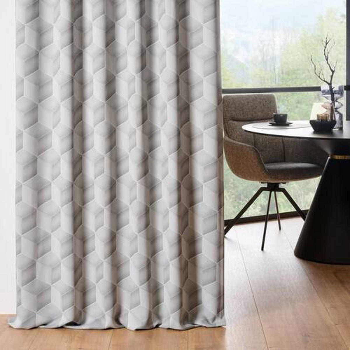 VORHANGSTOFF per lfm Verdunkelung  - Basics, Textil (140cm) - Esposa