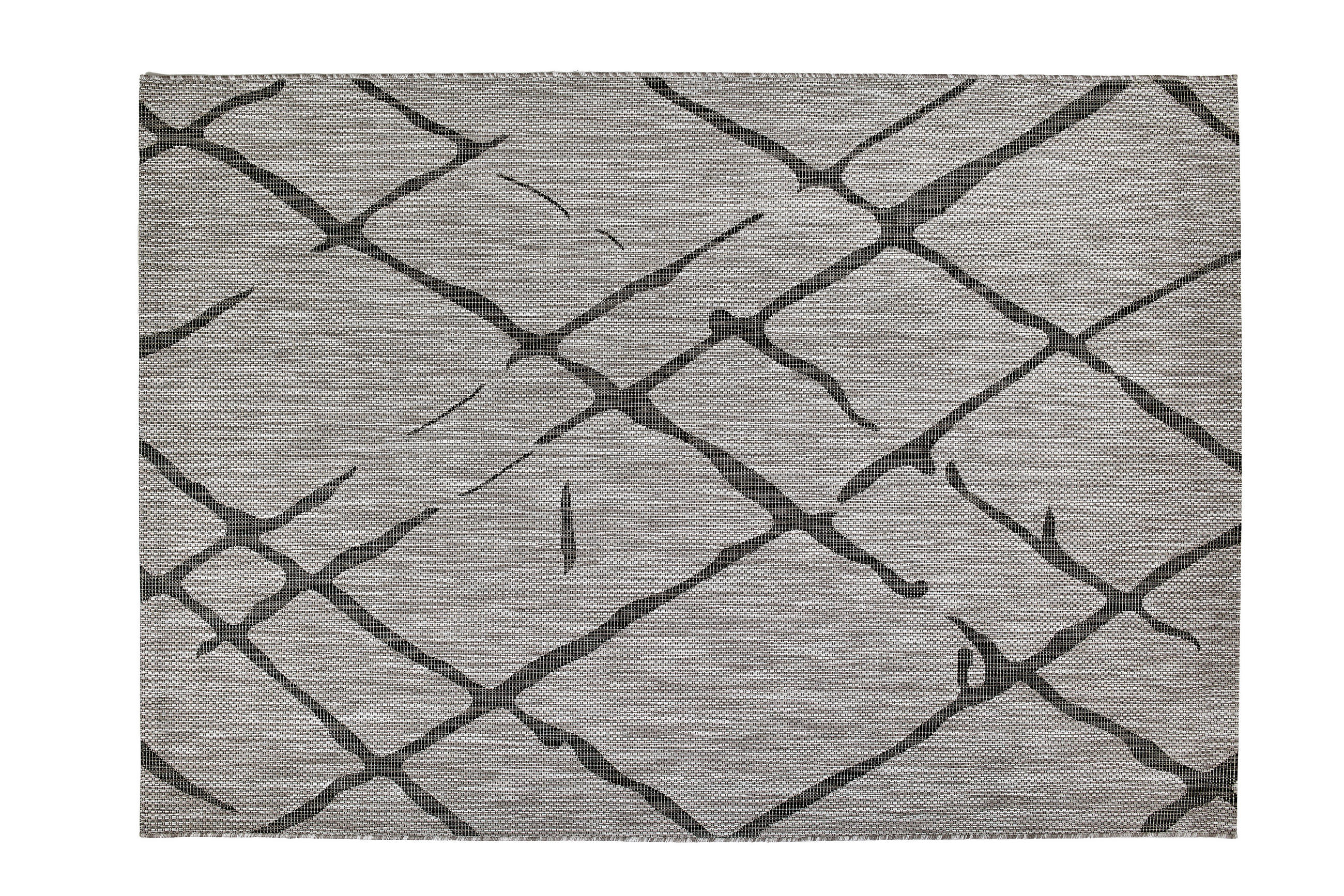 WEBTEPPICH 120/170 cm Sydney Grau rechteckig  - Grau, Basics, Kunststoff (120/170cm) - Novel