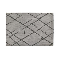 WEBTEPPICH 120/170 cm Sydney Grau rechteckig  - Grau, Basics, Kunststoff (120/170cm) - Novel