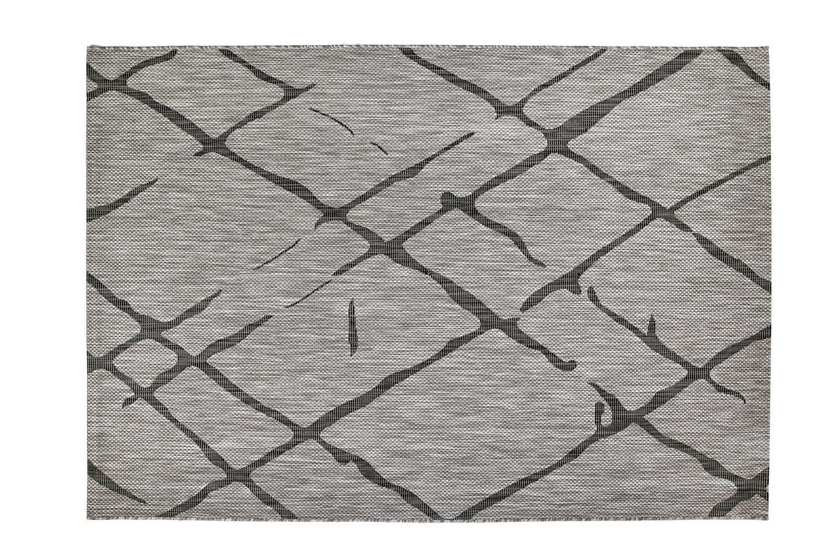 WEBTEPPICH 120/170 cm Sydney Grau rechteckig  - Grau, Basics, Kunststoff (120/170cm) - Novel