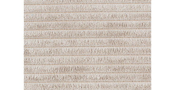 WOHNLANDSCHAFT  in Cord Beige  - Chromfarben/Beige, KONVENTIONELL, Kunststoff/Textil (180/376/180cm) - Carryhome