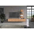 WOHNWAND 2-teilig  in Wildeiche  220/116/40 cm  - Wildeiche, KONVENTIONELL, Holz (220/116/40cm) - Linea Natura