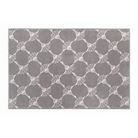 BADTEPPICH REPETITION Graphitfarben, Grau 50/70 cm  - Graphitfarben/Grau, Design, Kunststoff/Textil (50/70cm) - Joop!