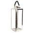 LATERNE - Silberfarben, Design, Glas/Metall (61cm) - Ambia Home LATERNE - Silberfarben, Design, Glas/Metall (61cm) - Ambia Home