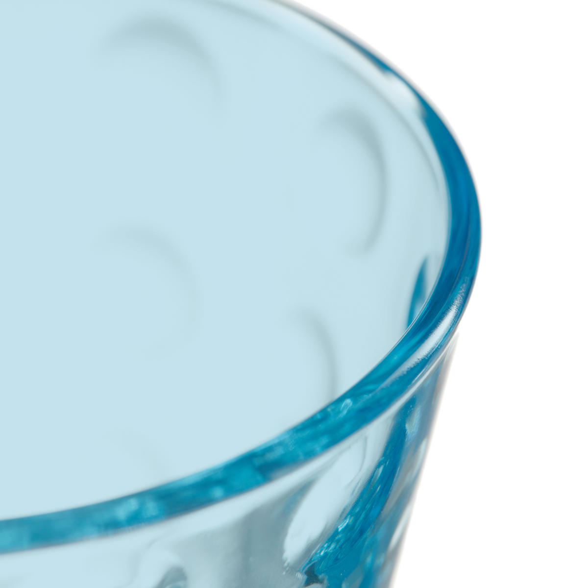 WHISKY-GLÄSERSET 215,00 ml 6-teilig  - Hellblau, Design, Glas (8,50/9,00/8,50cm) - Leonardo