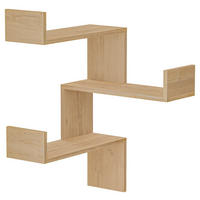 WANDREGAL  - Eichefarben, Design, Holzwerkstoff (60/90/22cm) - Livetastic